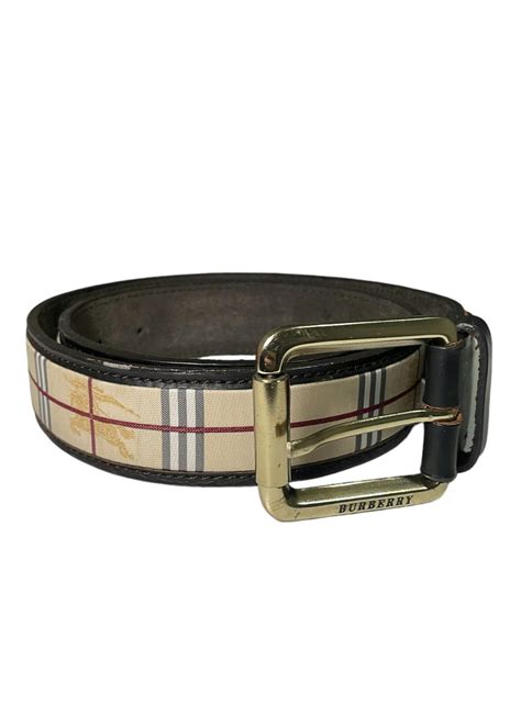 burberry check leather belt|burberry belts prices.